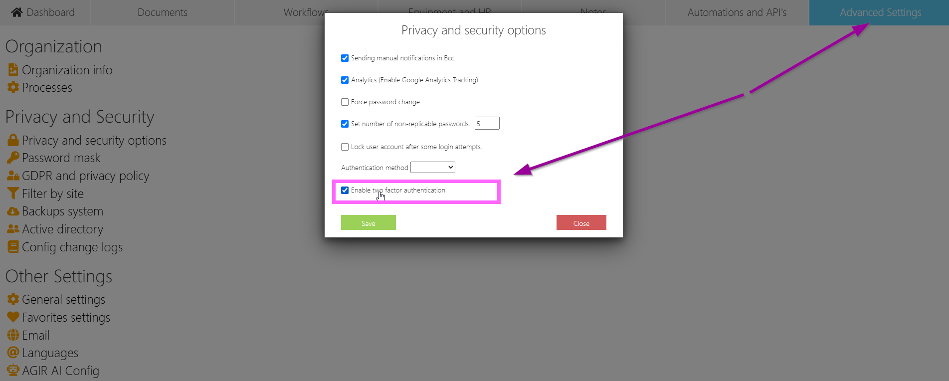Two-Factor Authentication (2FA)