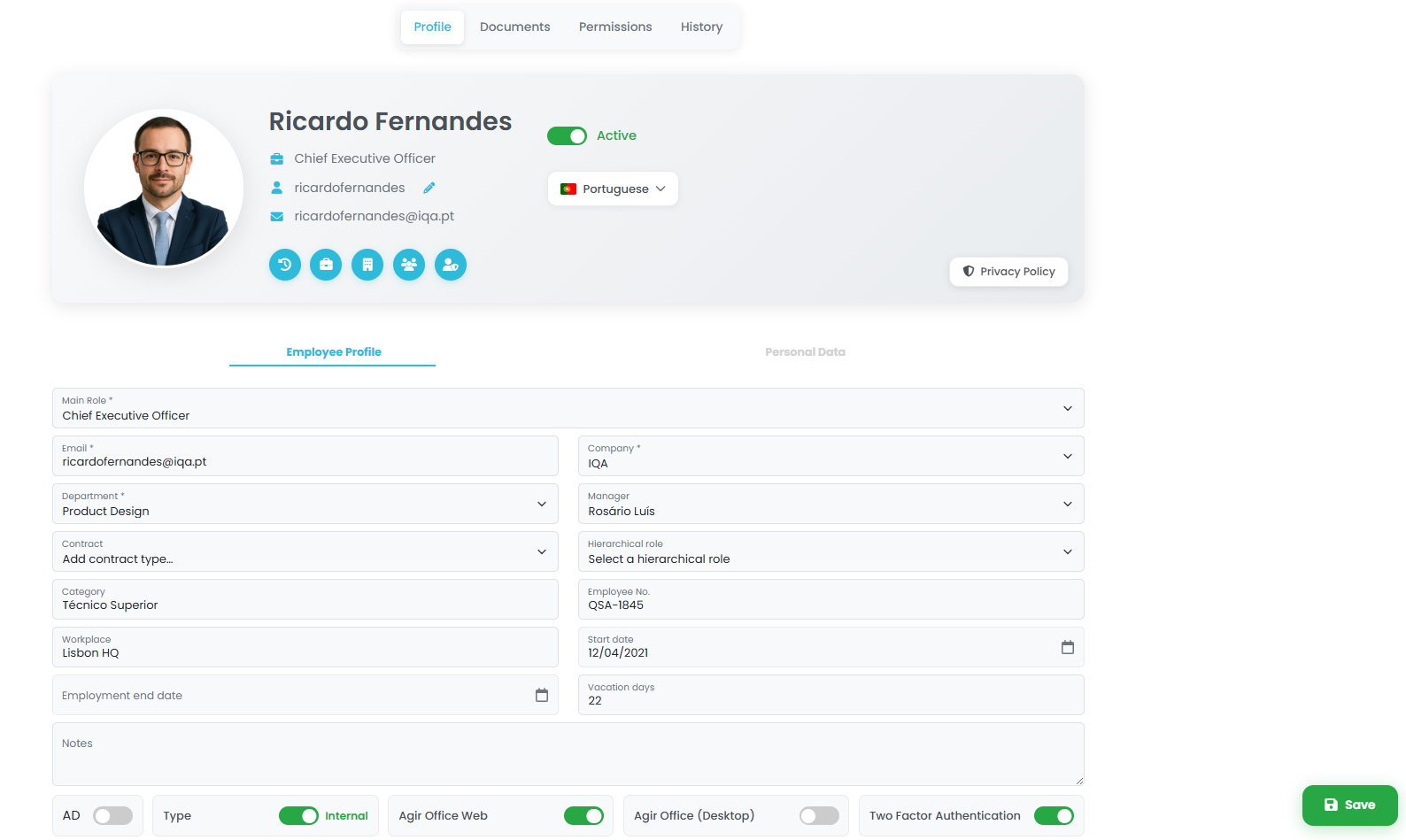 New User Page