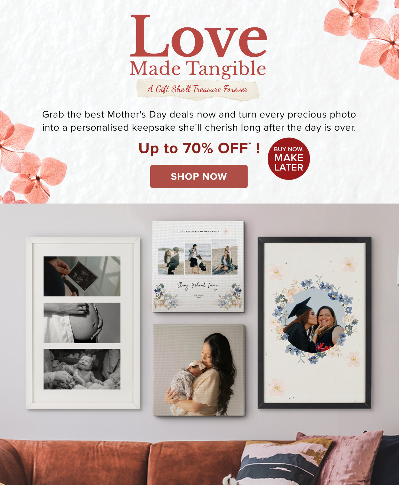Love Made Tangible | Shop Up to 70% Off* Mother's Day Deals Now