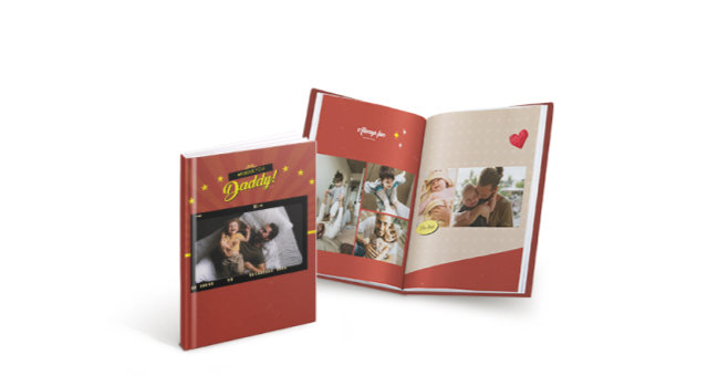 8 x 11 Medium Portrait Standard Bind Imagewrap Hardcover Photobook