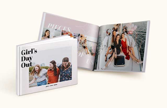 14 x 10 Large Landscape Imagewrap Standard Binding Hardcover Photobook