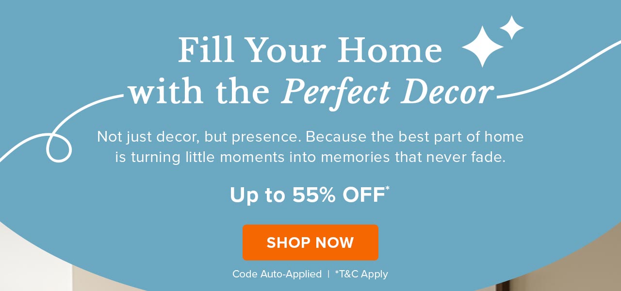 Fill your home with the perfect decor