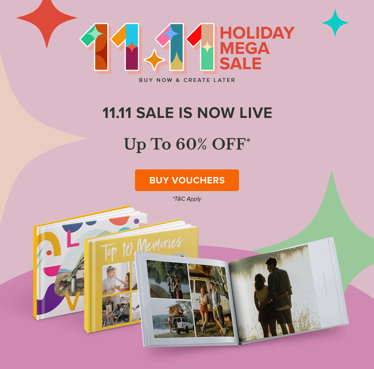 11.11 HOLIDAY MEGA SALE | BUY VOUCHERS