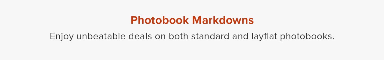 Photobook Markdowns