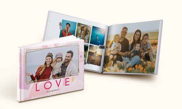 14 x 10 Large Landscape Standard Bind Imagewrap Hardcover Photobook