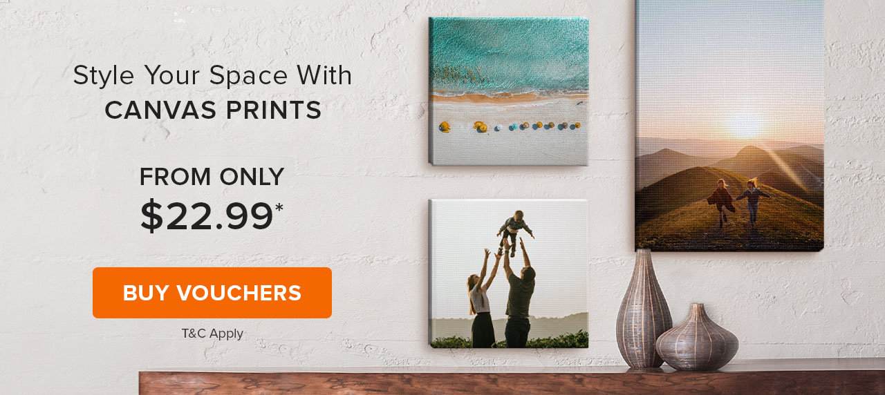 Style Your Space With CANVAS PRINTS