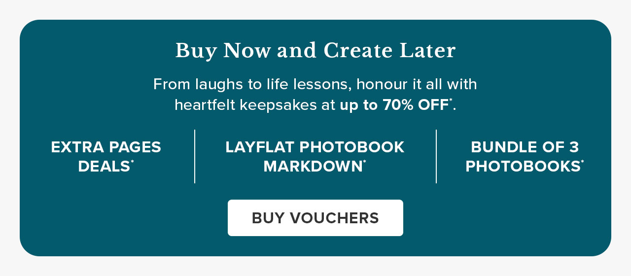 BUY NOW AND CREATE LATER