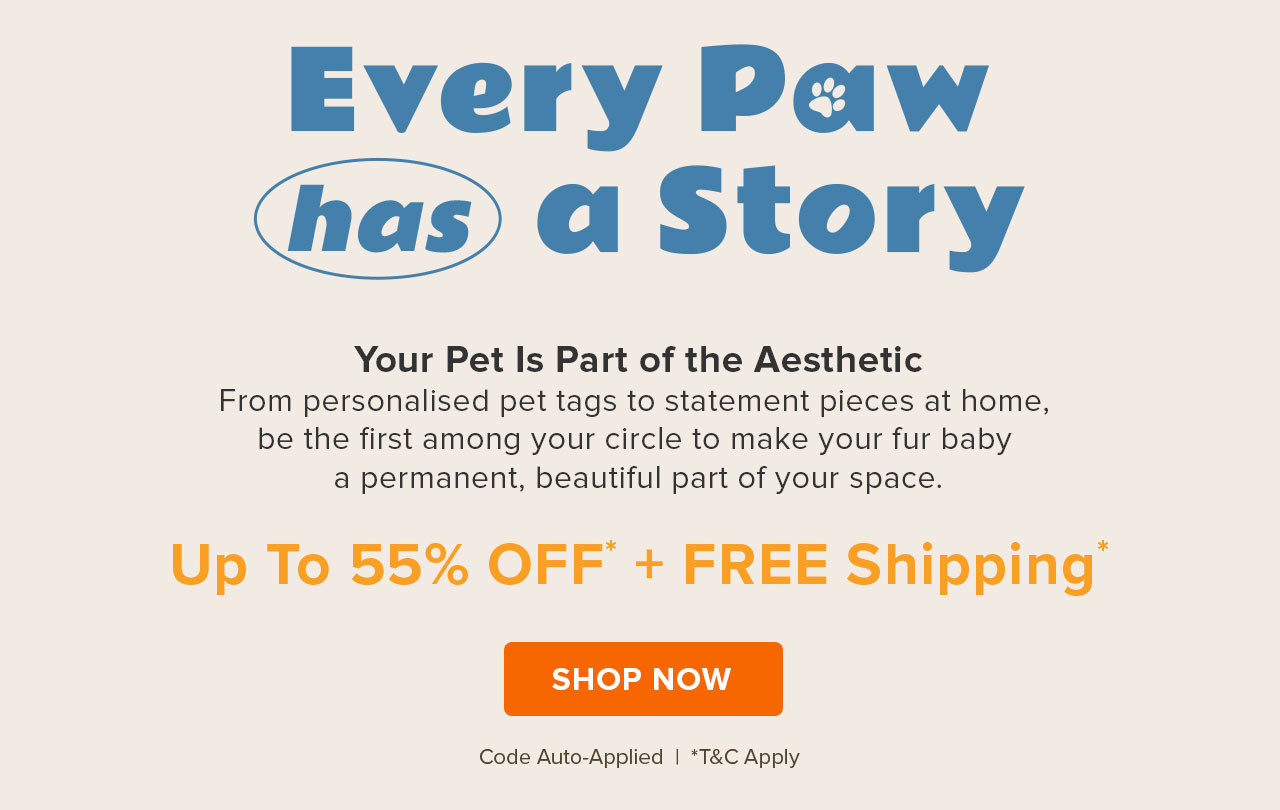 Every Paw has a Story | Shop Personalised Pet Gifts