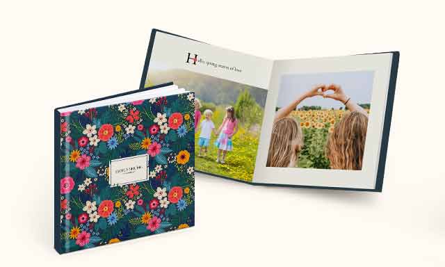 12 x 12 Large Square Imagewrap Standard Binding Hardcover Photobook