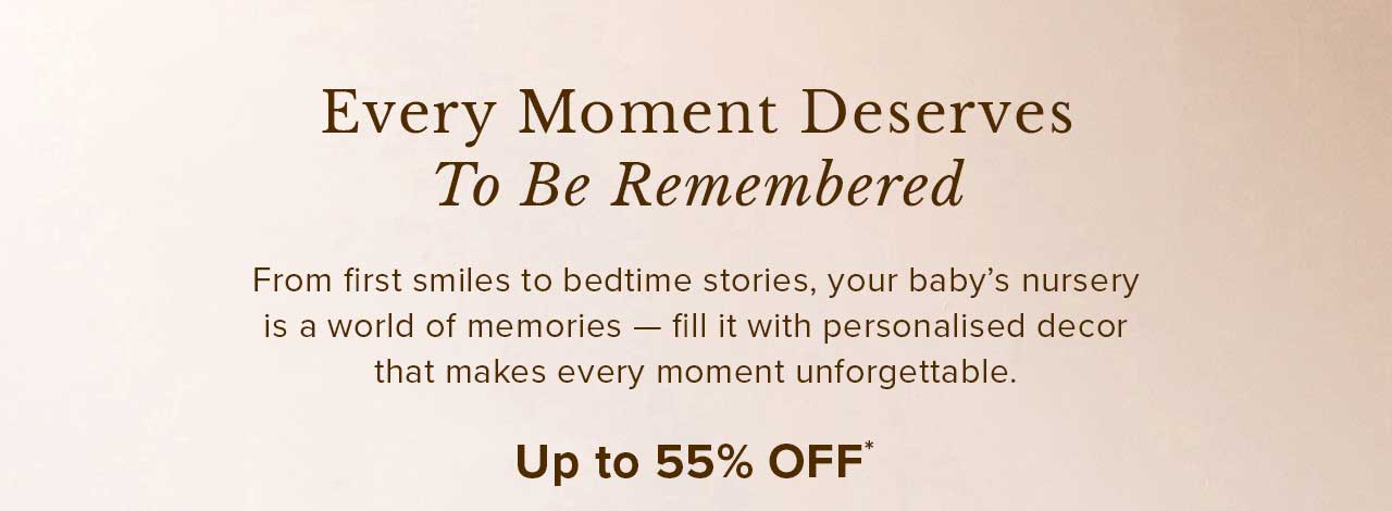 Every Moment Deserves to be Remembered | Up to 55% Off*