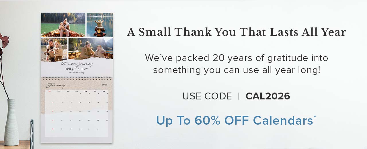 Up To 60% OFF Calendars*