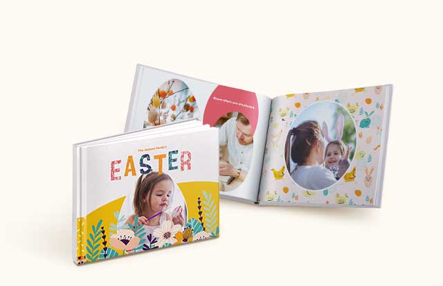 11 x 8.5 Medium Landscape Standard Bind Imagewrap Hardcover Photobook