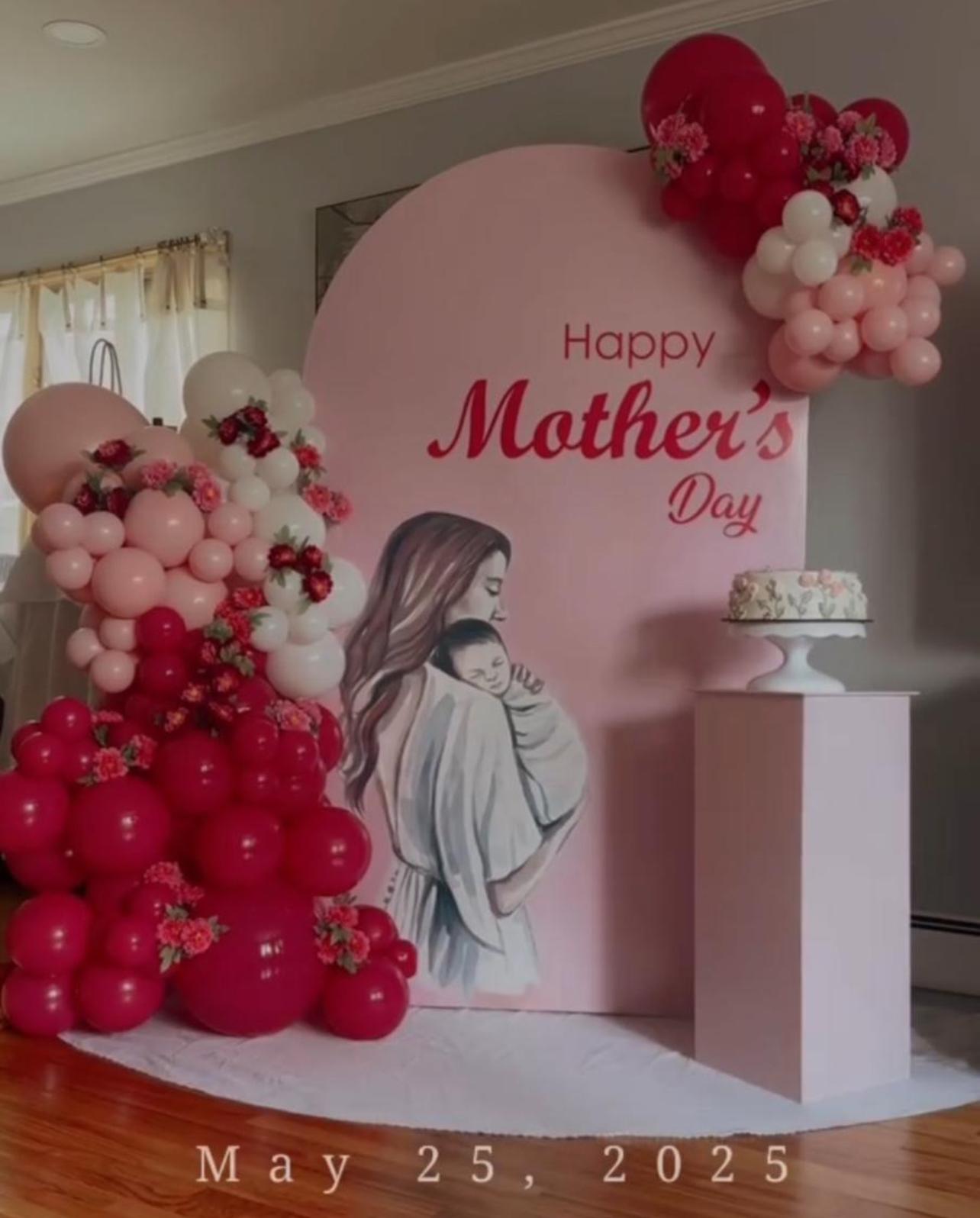Mother's Day event setup